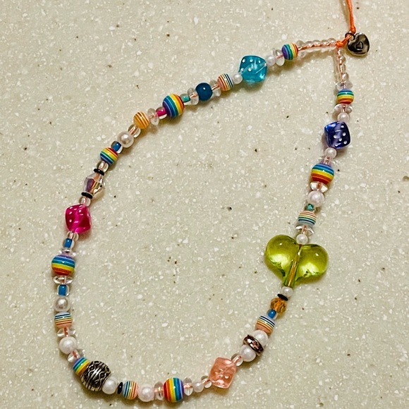 Phone String!! Rainbow 🌈 heart and dice 🎲 theme! - Picture 12 of 12